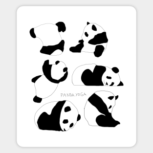 Panda Yoga Sticker